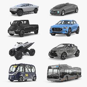 3D Concept Cars Collection 3